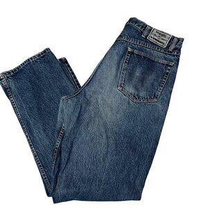 Wrangler Silver Edition Denim Blue Jeans Size 38X34 Cowboy Western